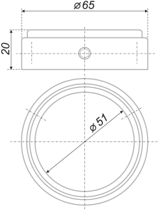 Крепежное кольцо для барной системы SPC102-P 2